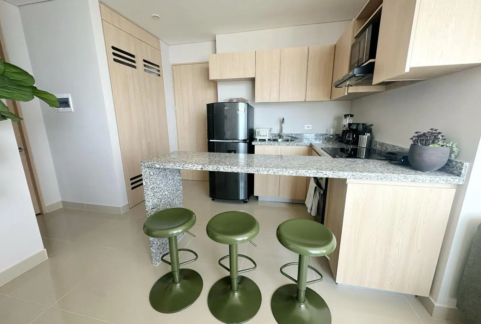 アパート Eira Suites Marina - By Inmobiliaria Vs サンタ・マルタ