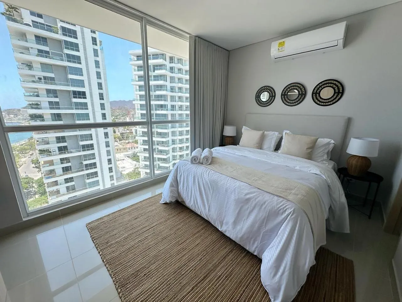 アパート Eira Suites Marina - By Inmobiliaria Vs サンタ・マルタ コロンビア