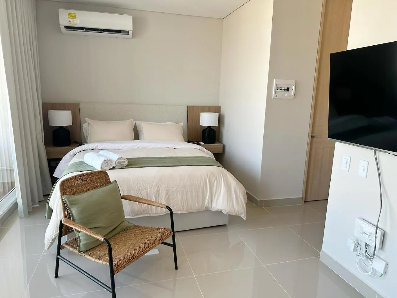 アパート Eira Suites Marina - By Inmobiliaria Vs サンタ・マルタ