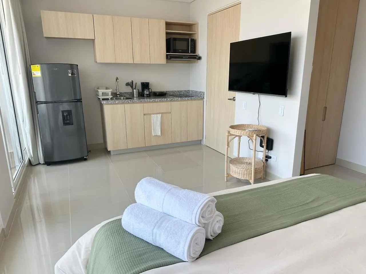 アパート Eira Suites Marina - By Inmobiliaria Vs サンタ・マルタ